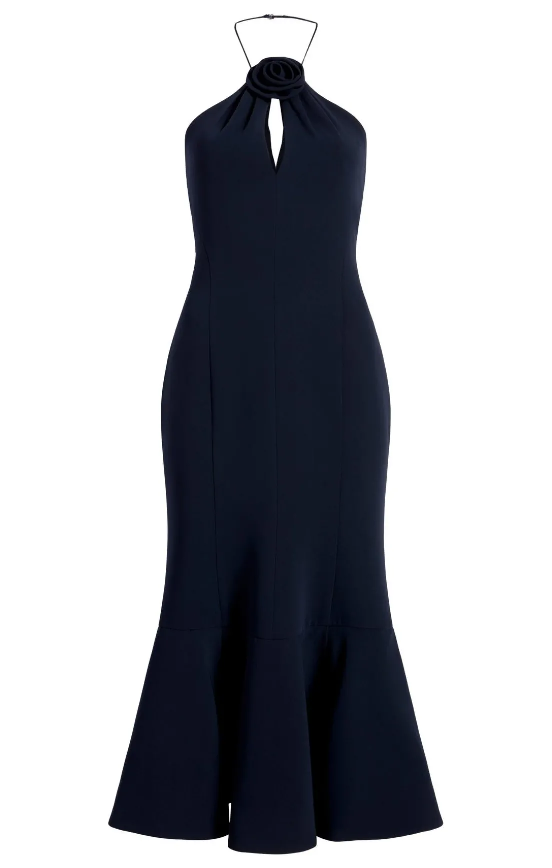 Crepe Flower Jennie Dress