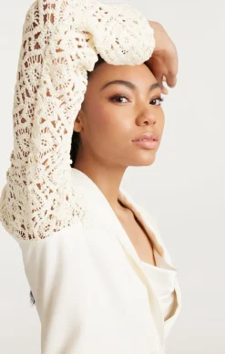 Crochet Lace Cheyenne Blazer