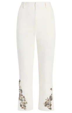 Diamond Daisies Cropped Kerry Pant
