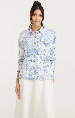 Garden Toile Scrunched Canyon Jacket