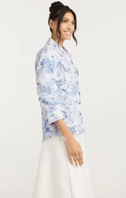 Garden Toile Scrunched Canyon Jacket