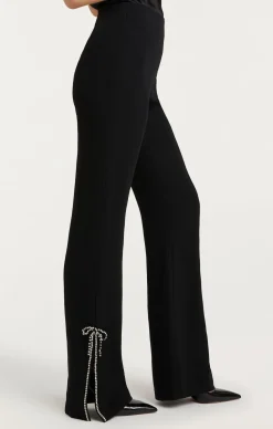 Rhinestone Bow Kali Pant