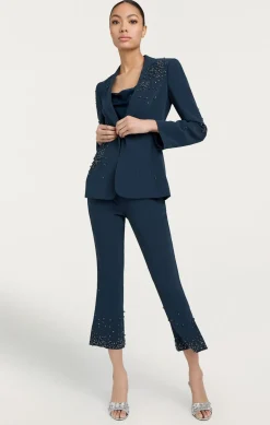 Rhinestone Crackle Embellished Cheyenne Blazer