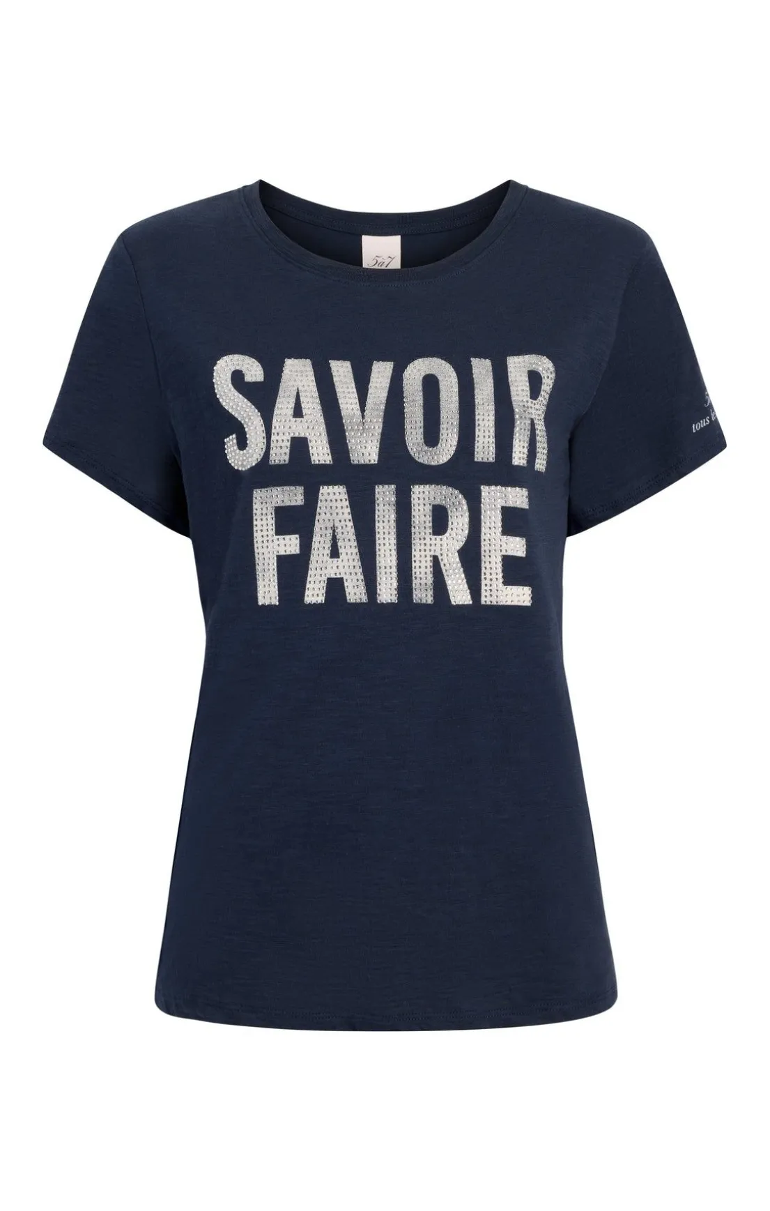 Rhinestone Savoir Faire Tee