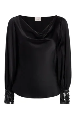 Sequin Cuff Taylee Top
