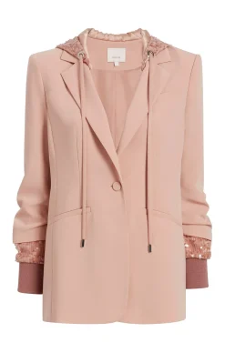 Sequin Hooded Khloe Blazer