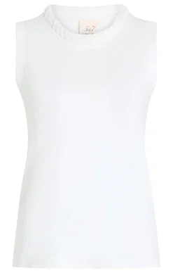 Sleeveless Braided Tee