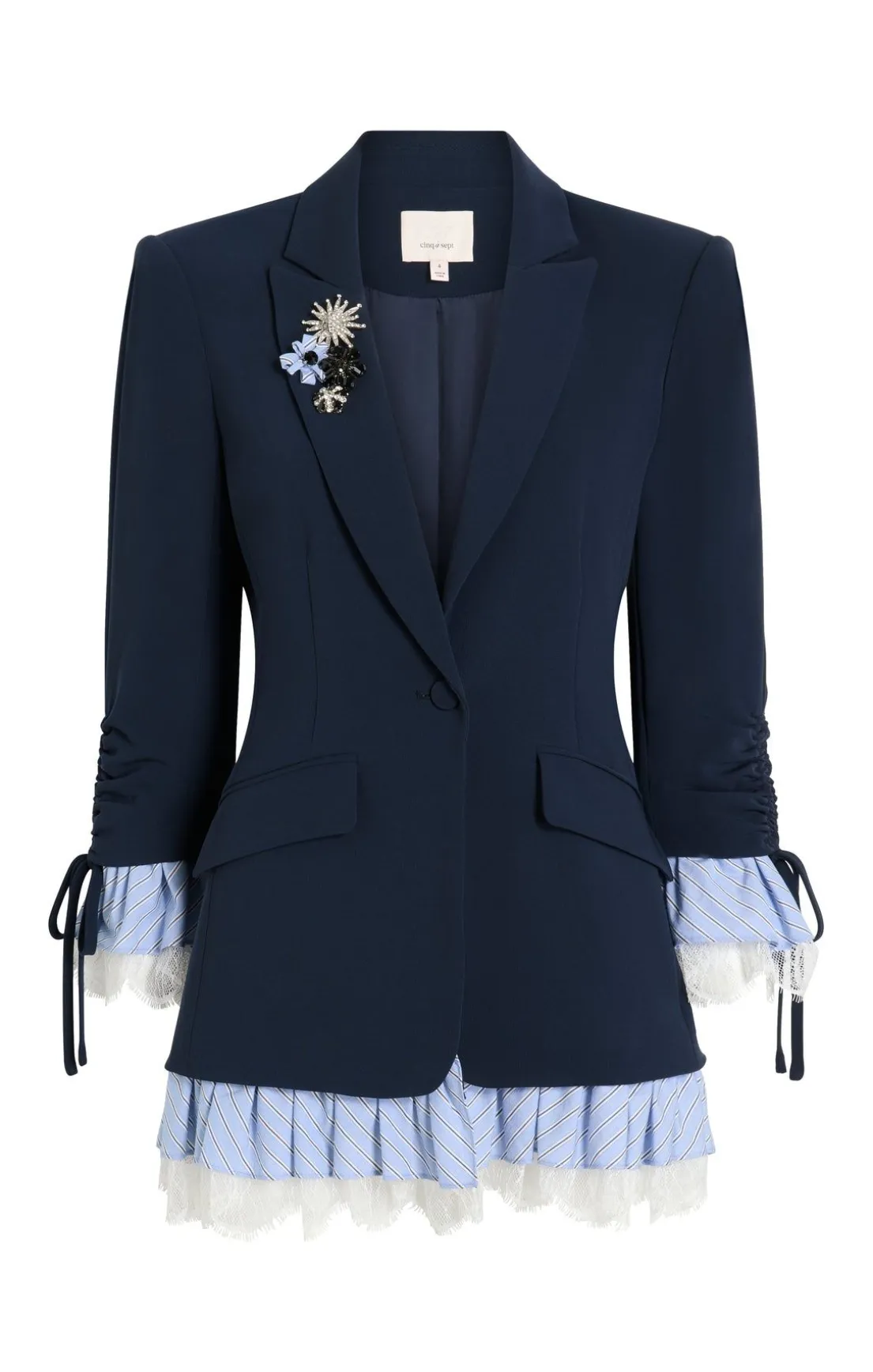 Striped Roxie Blazer