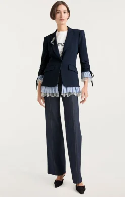 Striped Roxie Blazer