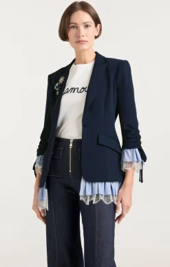 Striped Roxie Blazer