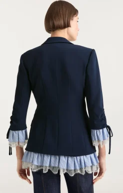 Striped Roxie Blazer