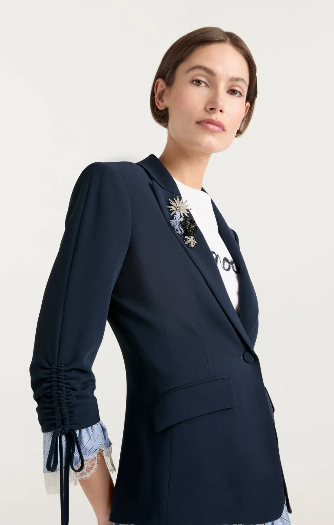 Striped Roxie Blazer