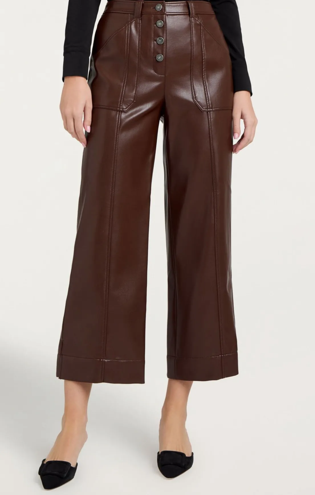 Vegan Leather Benji Pant